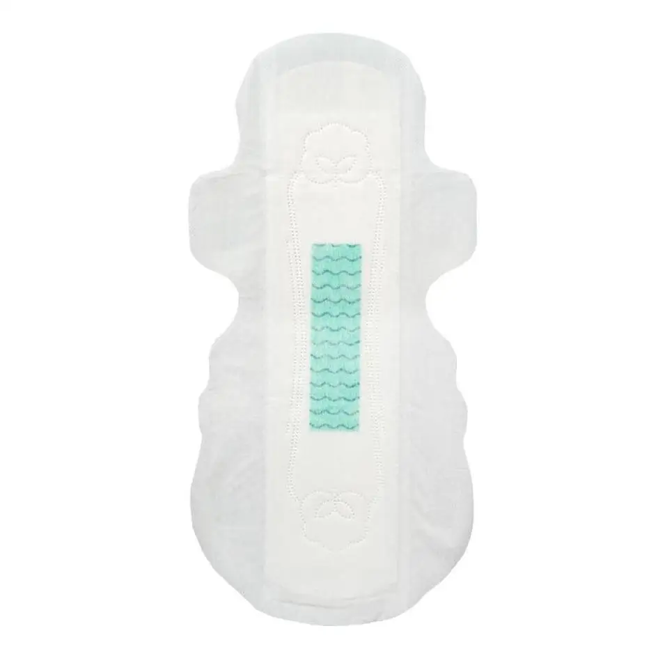 12 pcs sanitary pads cotton disposable feminine sanitary napkins for heavy flow blood night