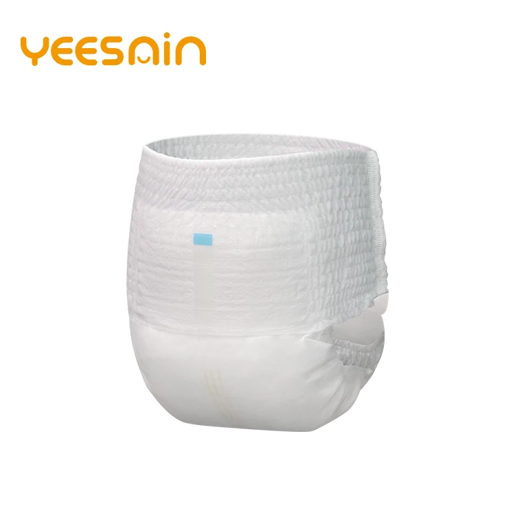 Organic Training Diapers Soft Super Absorption Dry Baby Diaper Pants Rubber