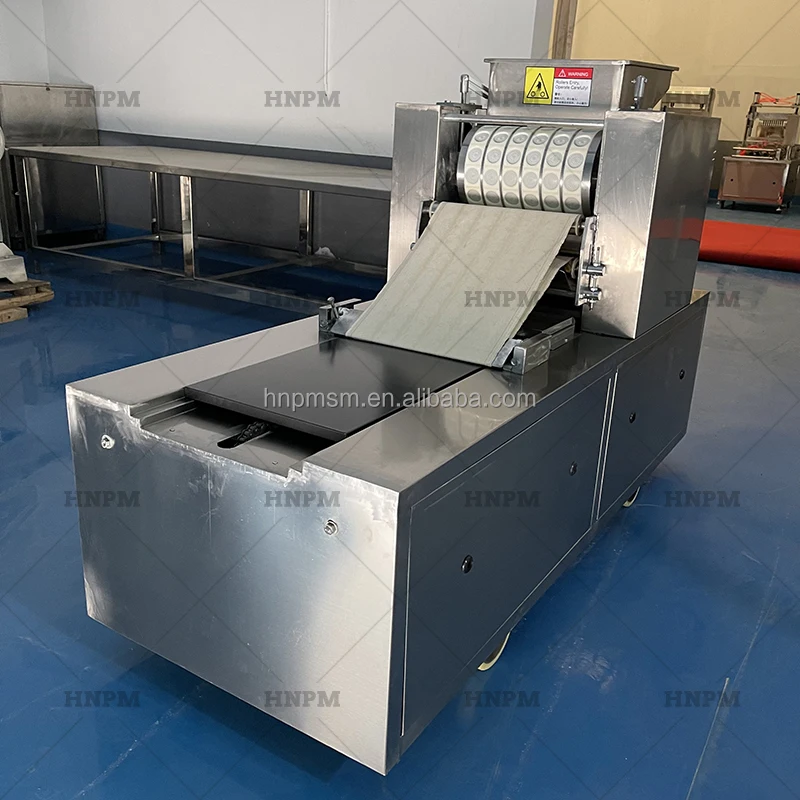 Mini Biscuit Production Line Chocolate Oreo Biscuit Machine PLC Shaping Line Rotary Mould Biscuit Maker