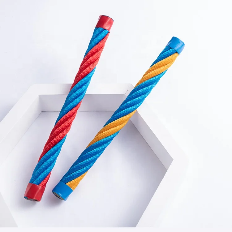 6x19+FC polyester compound rope for kids outdoor rope game