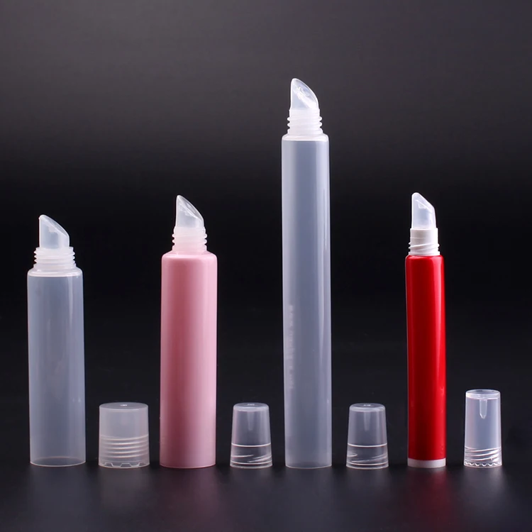 
custom made cosmetic lipgloss tube packaging/container 