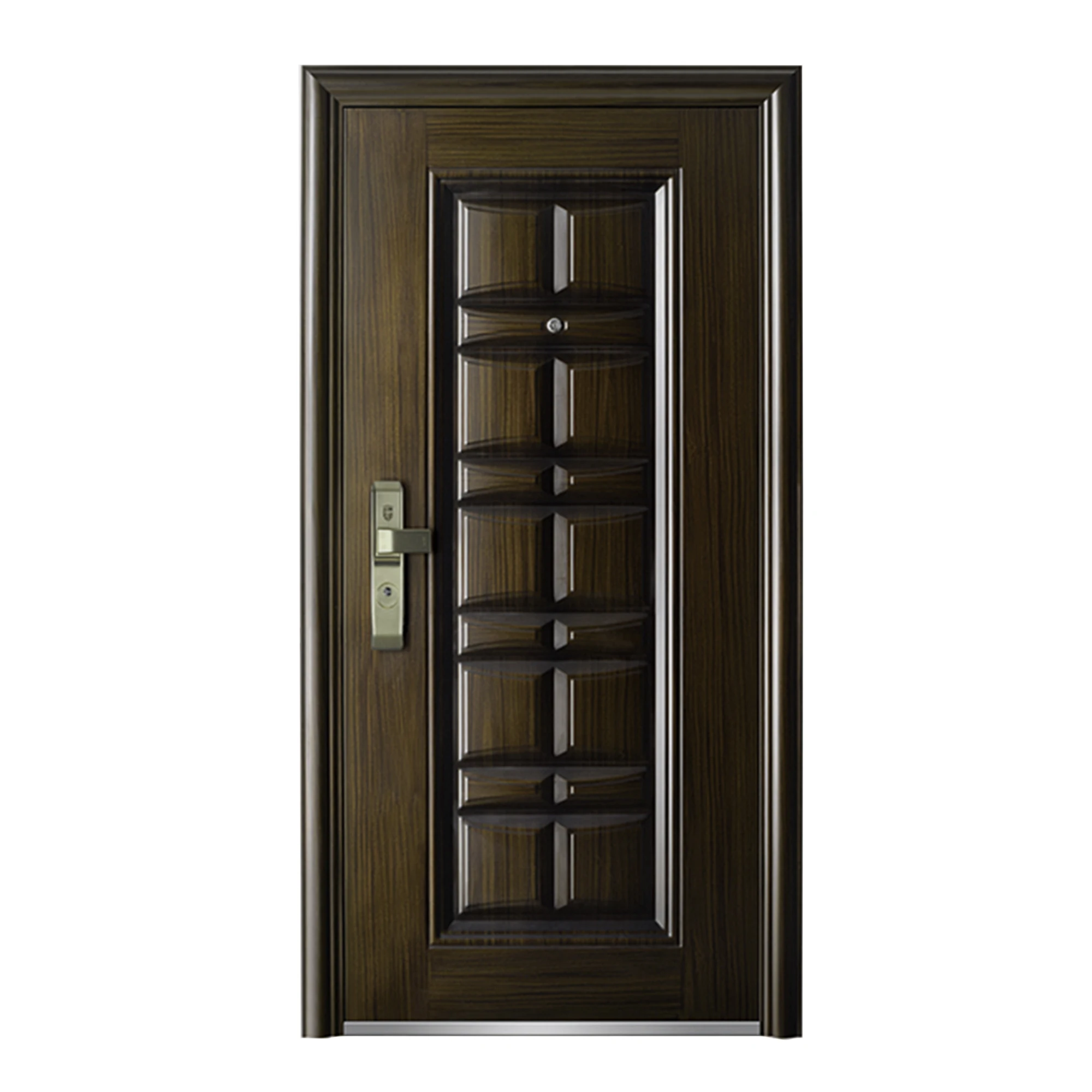 Advanced Technology Good Price Front Metal Doors Fire Resistant Outside Security Door Anti-theft Hollow Core Steel Door