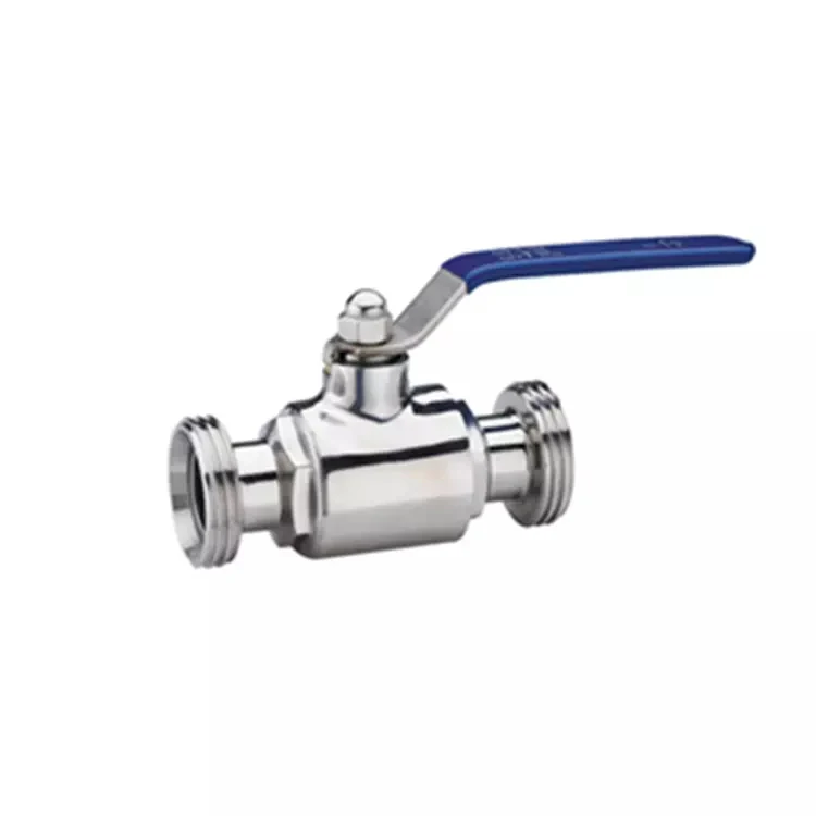 DN15 DN20 DN40 sanitary stainless steel 2 way tri-clamp ball valve