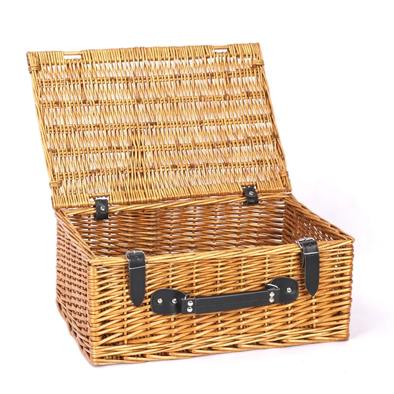 Free Sample Wholesale Cheap Wicker Basket For Gift, Wicker Picnic Basket Set