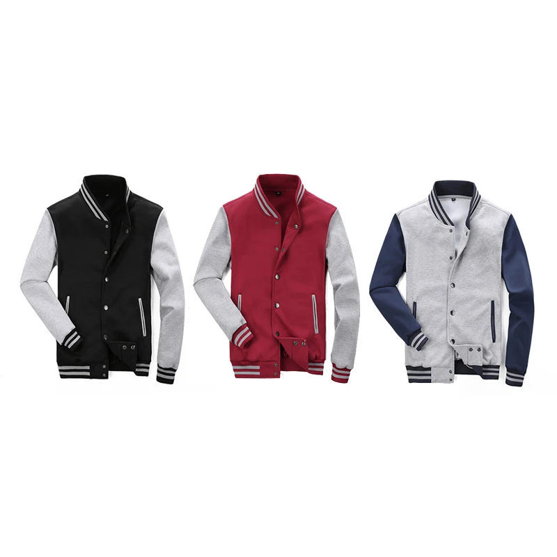 High Quality Custom Made Varsity Jacket/letterman/baseball Jackets With Chenille Patches/embroidered Jacket