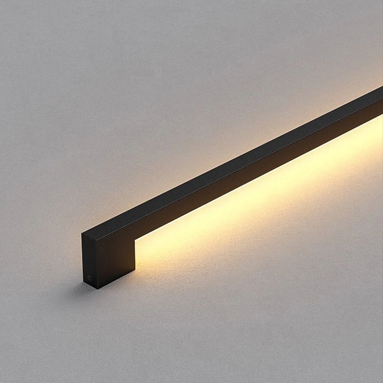 Linear Strip Wall Lamp Ip65 Waterproof 2700K Wall Lamps Modern Waterproof Long Strip Led Wall Lamp Light for Bedroom