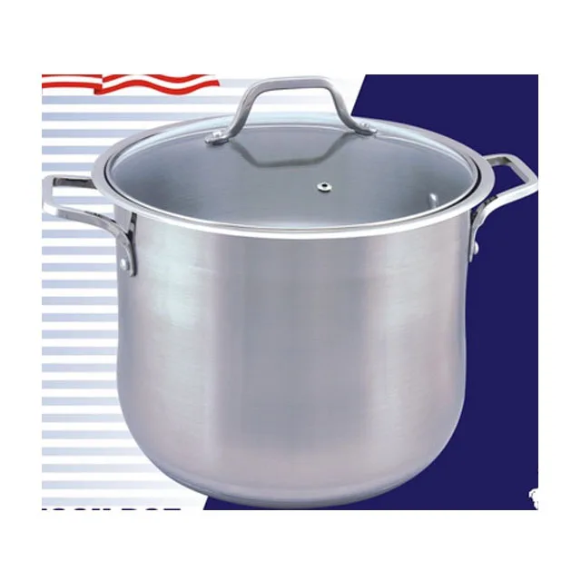 t304 Surgical Stainless Steel Cookware Non Stick Steel Cookware with Cover Cookware Set Pot Pan