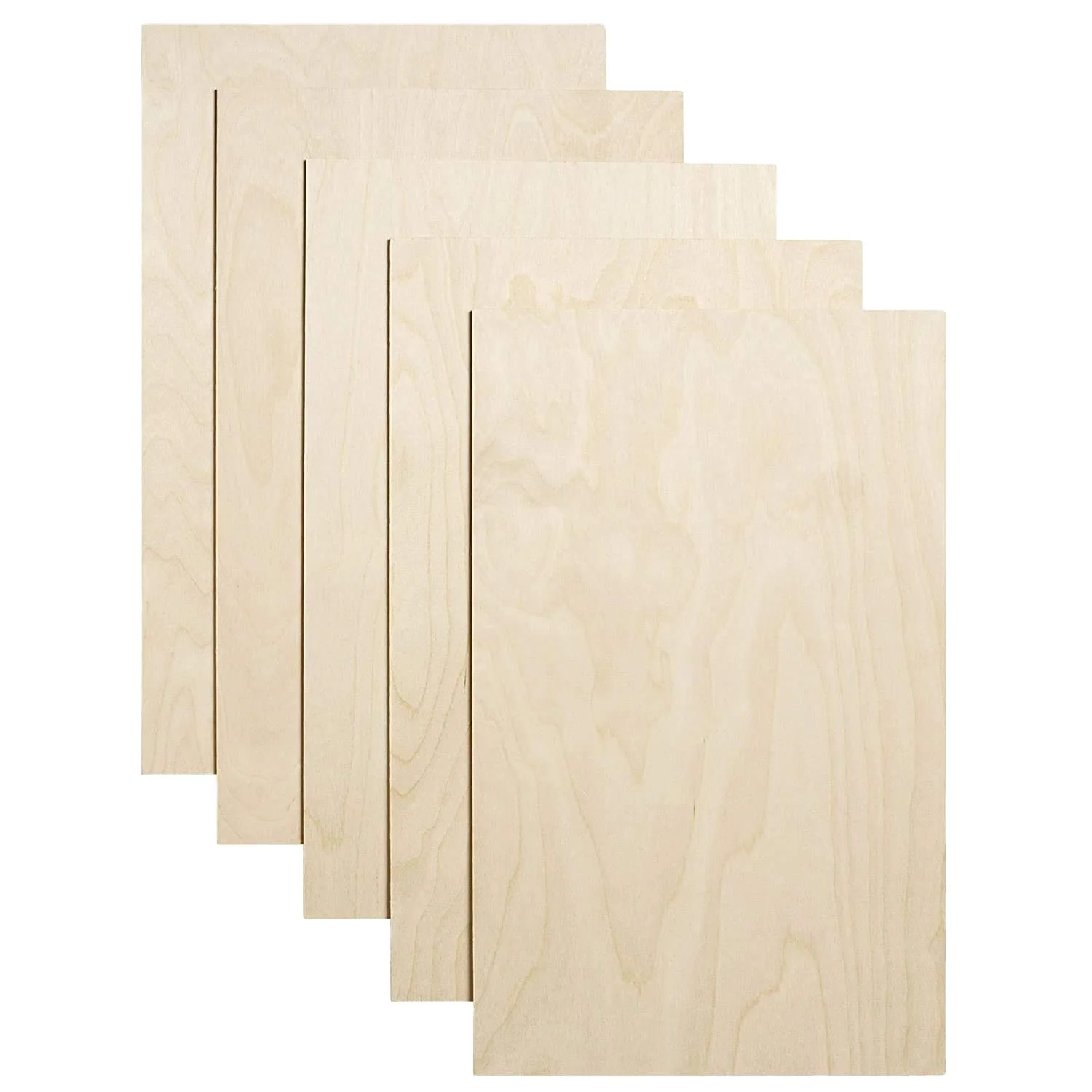 Basswood Sheets 3mm 1/8 X 12 20 Inch Thin Plywood Hobby Wood Board for DIY Crafts Wooden Mini House Airplane Ship Boat Model