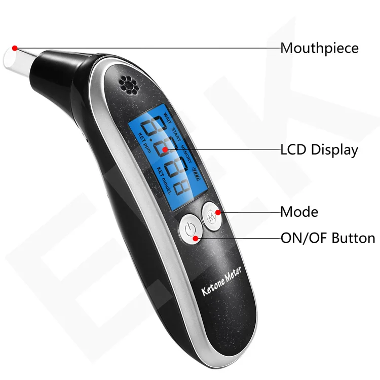  Здоровье и гигиена Bluetooth Ketone метр FDA утвердить анализатора крови для Keto