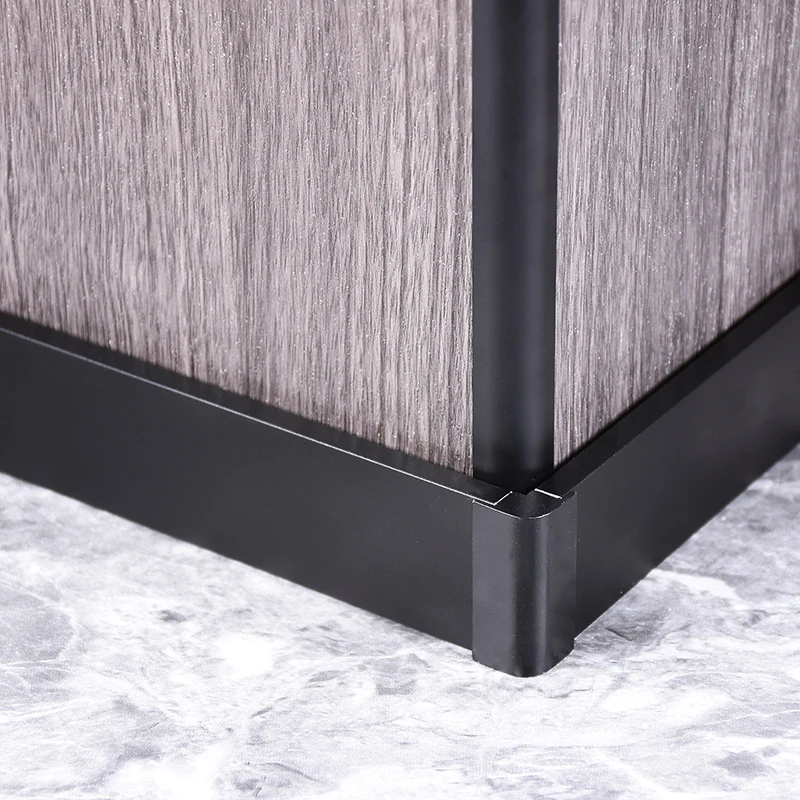 LuckyLine High-end quality aluminum alloy strips wall skirting floor skirting board