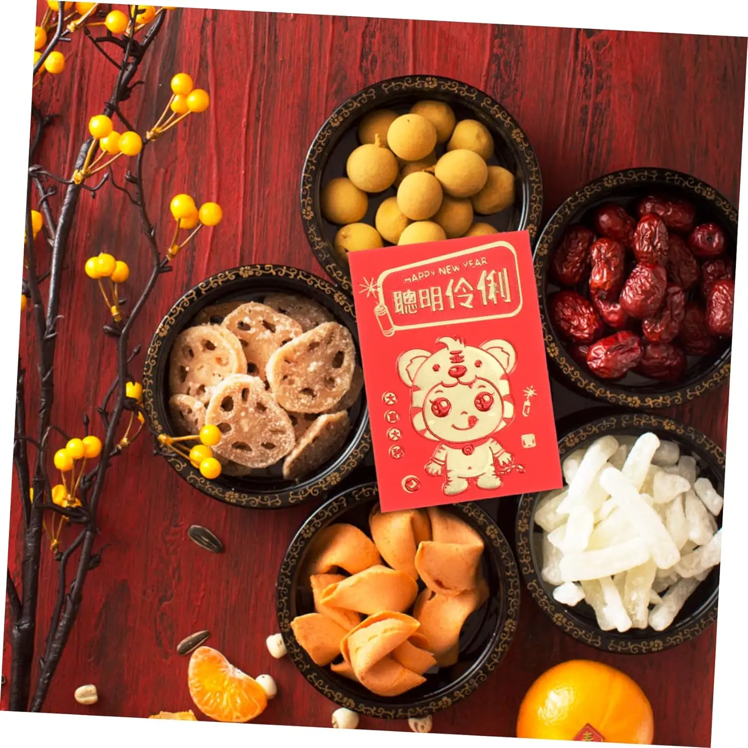 Year of The Tiger Red Envelope New Year Style Red Packets Chinese Lucky Money Pockets Year of The Red Envelope