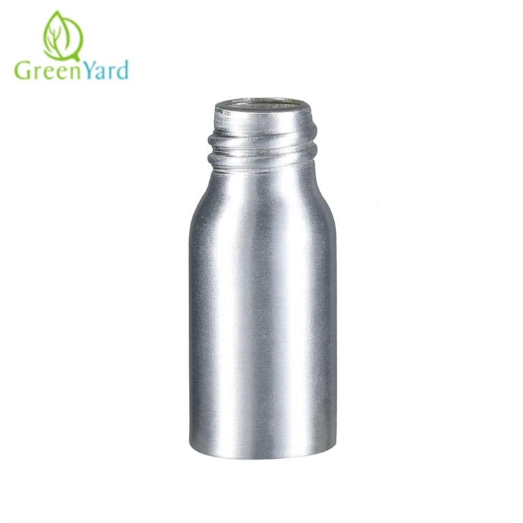 Алюминиевый флакон с насосом для косметического лосьона для тела, металлическая бутылка для косметики, 10 мл/20 мл/30 мл/50 мл