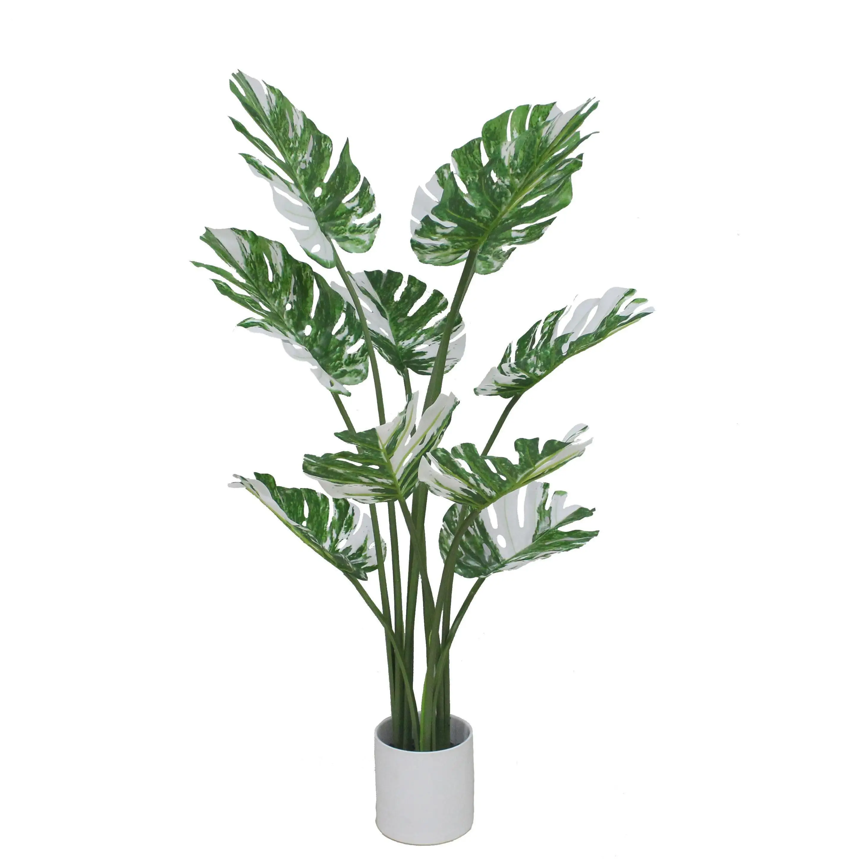 Artificial Plant Small Natural Indoor Topiary White Modern Faux High Quality New Artificial Flowers And Plants That Look Natural