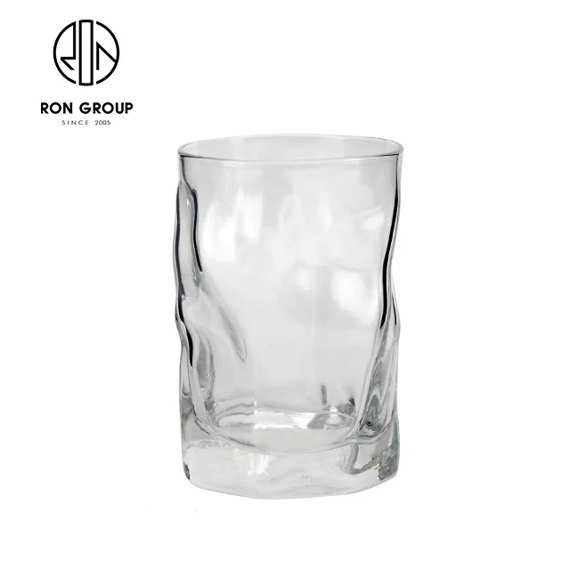 Новый стиль стеклянные камни barwell cut rocks стеклянная чашка пиво кофе виски Хрустальная посуда для кухни бара ресторана