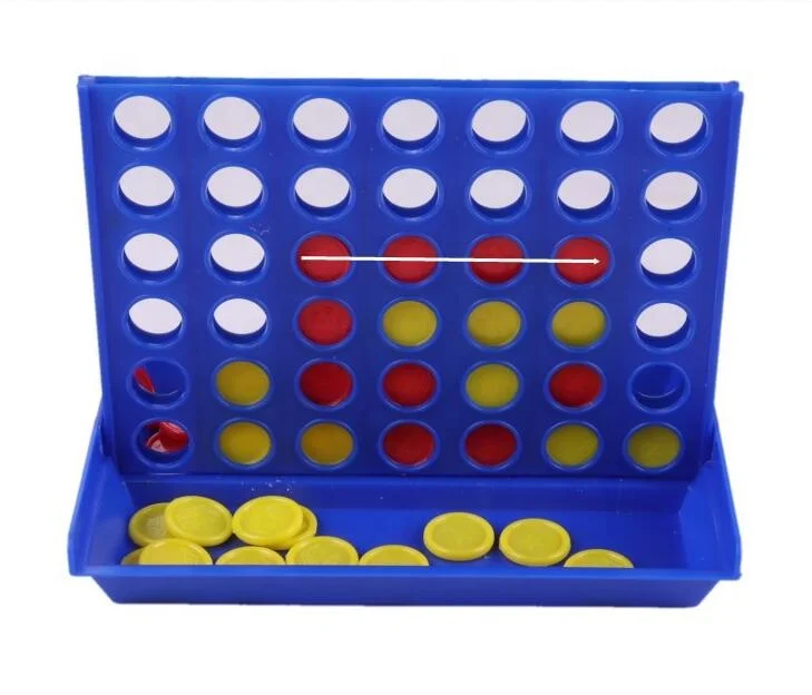 Plastic Game Connect 4 Game set 4 in a row for Kids Fun and Education