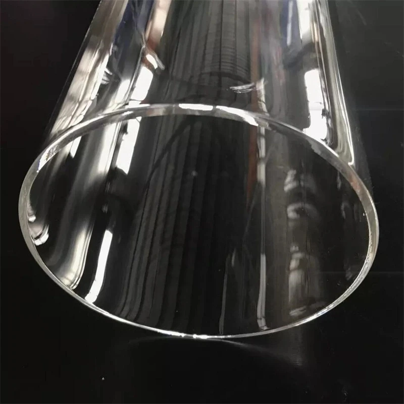 High temperature resistant clear glass tube 100-300mm