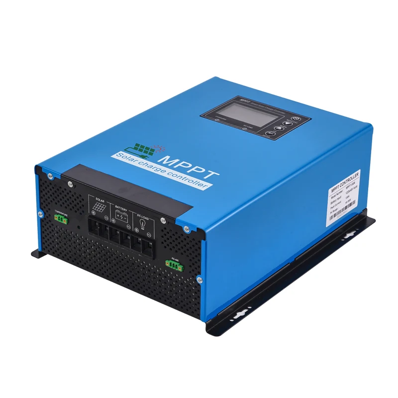 30A 40A 60 AMP 80A 120A 100A PV Solar Panel System Battery Regulateur MPPT Controller 48V 24V 12V 96V Solar Charger Controller