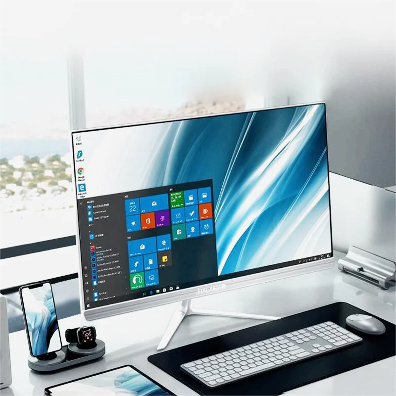 Wholesale 21.5 23.8Inch 8g 1Tb Business Monitor Pc Gaming All In One Desktops Computer Monoblock Computadorasr All In One Pc