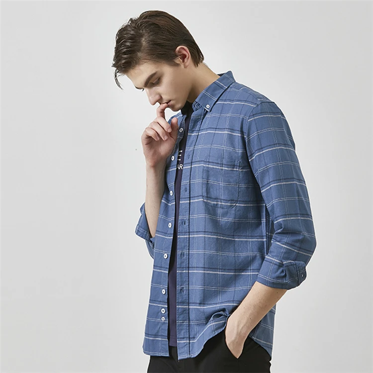 Лидер продаж, Модный повседневный немнущийся кардиган из хлопка с длинными рукавами в стиле ретро, мужская рубашка, Мужская Дизайнерская одежда из 100% хлопка