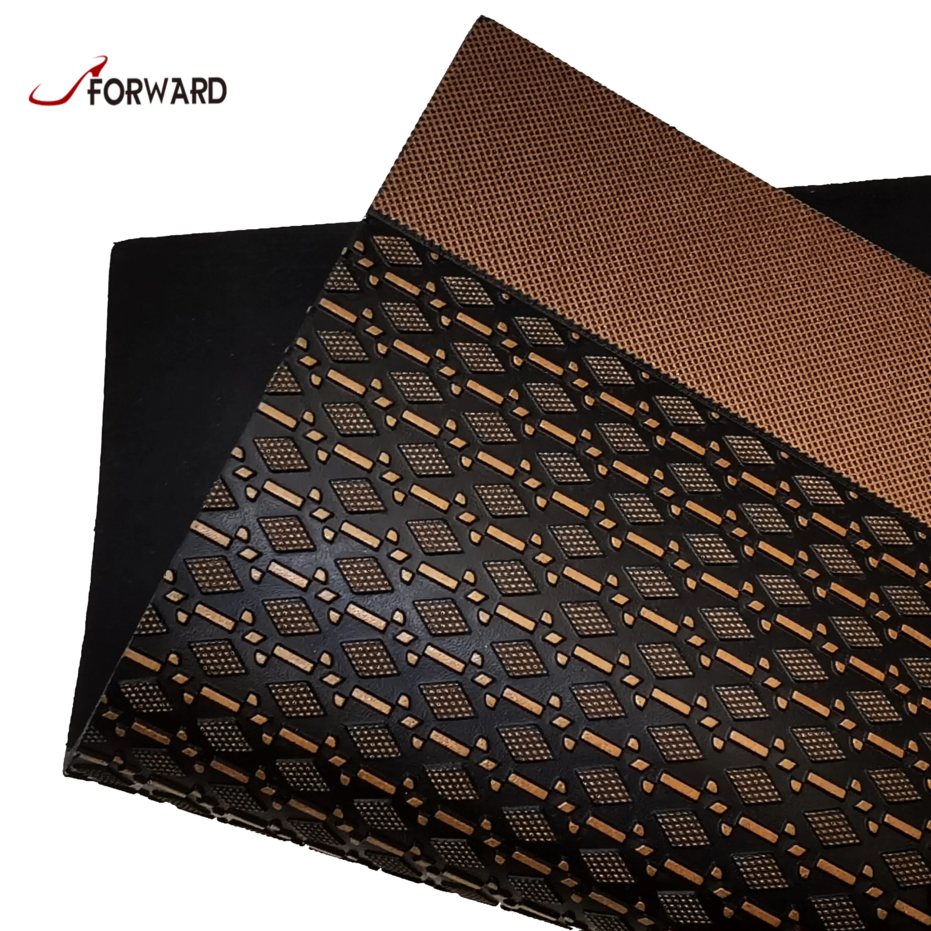 High quality popular design embossed rubber sheet for outsole
