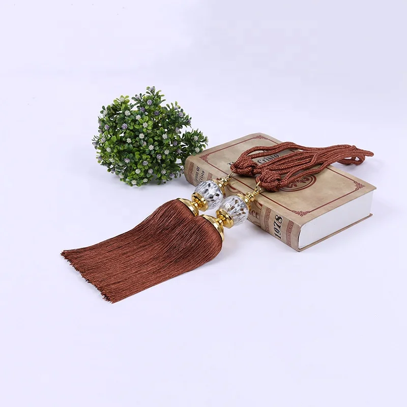 New Creative Multi-color Rich Crystal Ball Multi-style Household Curtains Bundled Straps Featured Crystal Ball New Curtain Stra