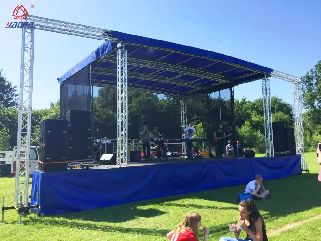 Factory Aluminum Stage Platform 4x8 ft Stage Deck Aluminum Outdoor Scene Runway Stage Podium For Concert Events Wedding