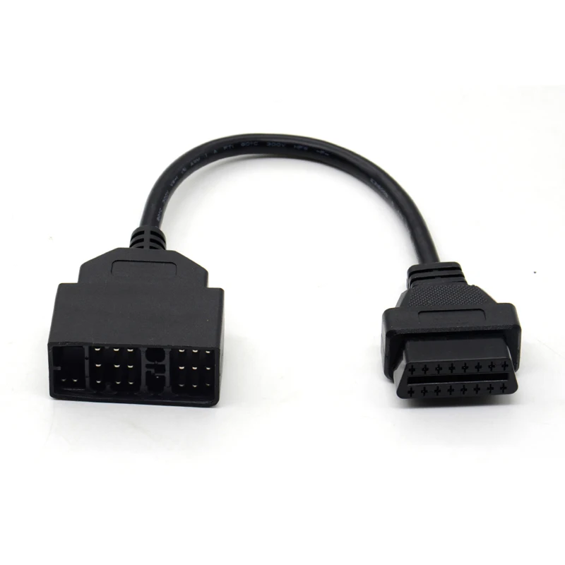 OBDII Cable Adapter Transfer 22 Pin to OBD2 16 Pin  22 PIN OBD2 Diagnostic Connector