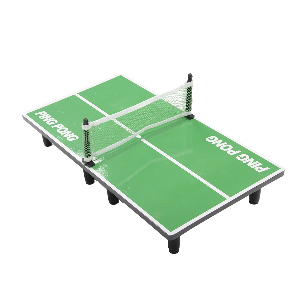 Portable 40cm Mini Table Tennis Set Indoor Sport Mini Table Tennis Game Foldable Board Game Table