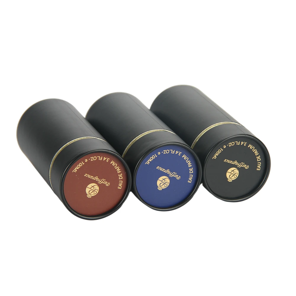 High Quality Printing Hot Stamping Packaging Cardboard Cylinder Round Paper Tube With Custom Lid