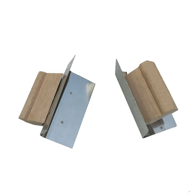 Drywall Tool Outside And Inside Corner Trowel With Wood Handle