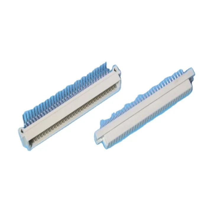 2.54mm 3*32P DIN 41612 connector EUROPEAN CONNECTOR 364 3 rows female straight and male right angle type