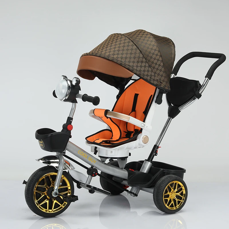 trikes for kids tricycle for children trikes with sun shade for baby ride on toy kid tricycle with 360 degree rotating seat