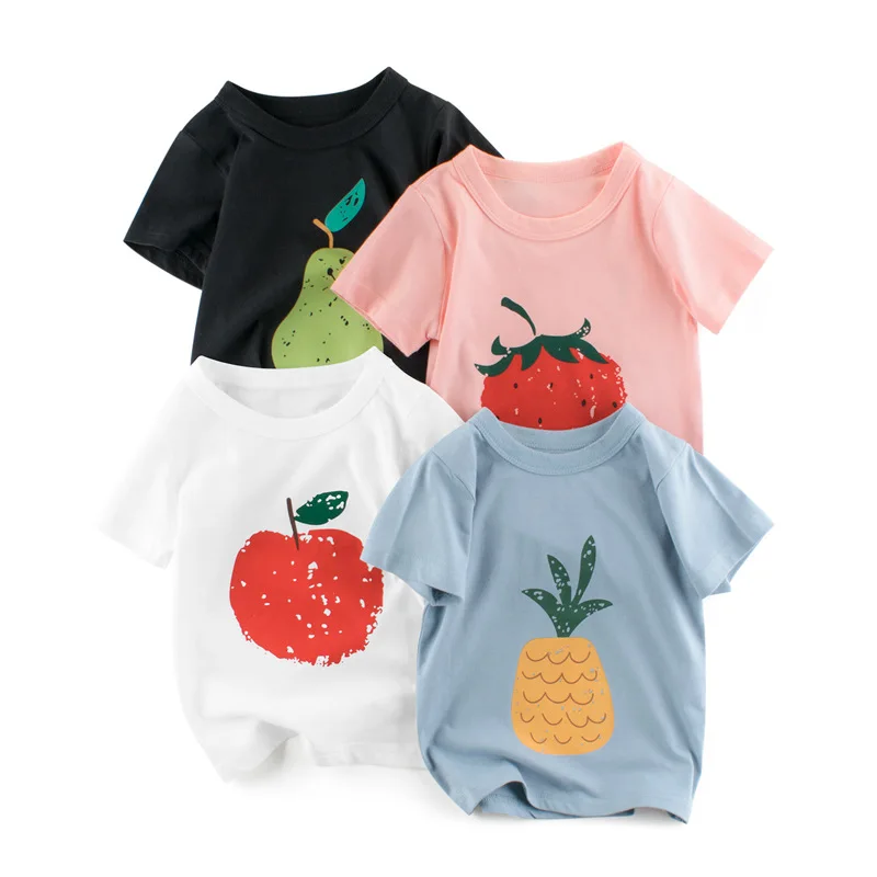 
Bulk Summer T Shirts For Kids Wholesale Price Girls 7 Year Old T Shirt 