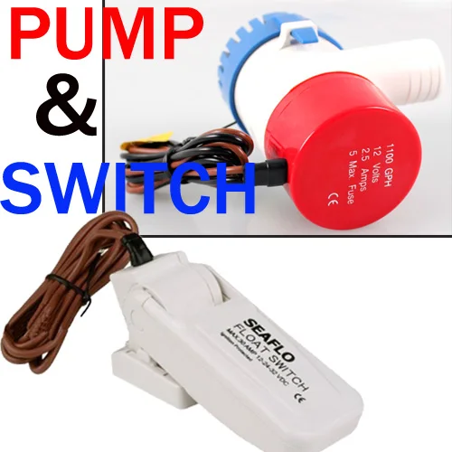 Морской откачивающий насос 550 GPH 12