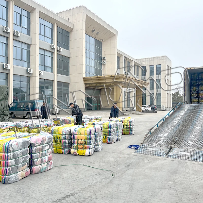 Jinmao wholesale grade B used jeans dark light blue fashion casual baggy used clothes for Men mixed bales