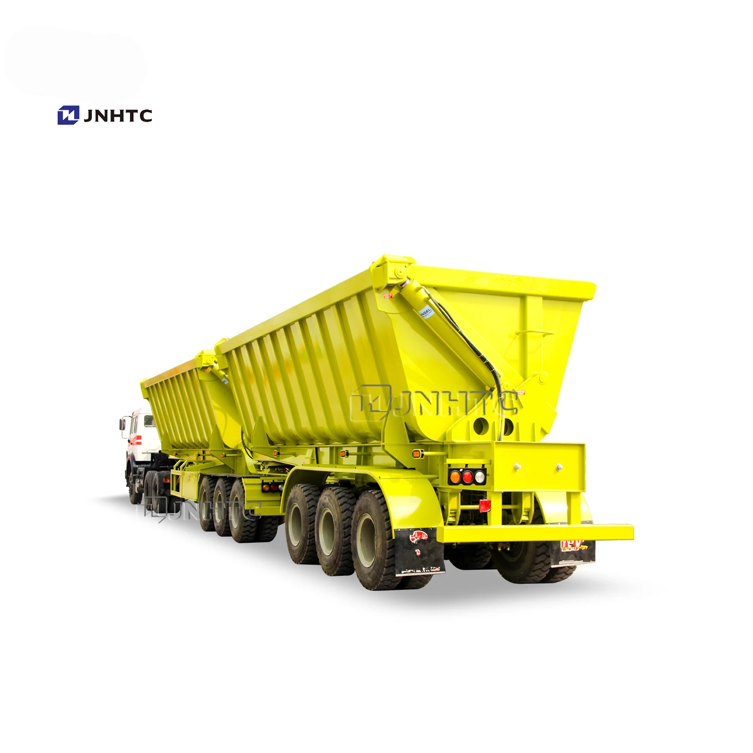 Good price china manufactory U shape side dump tipping tipper dumper semi trailer