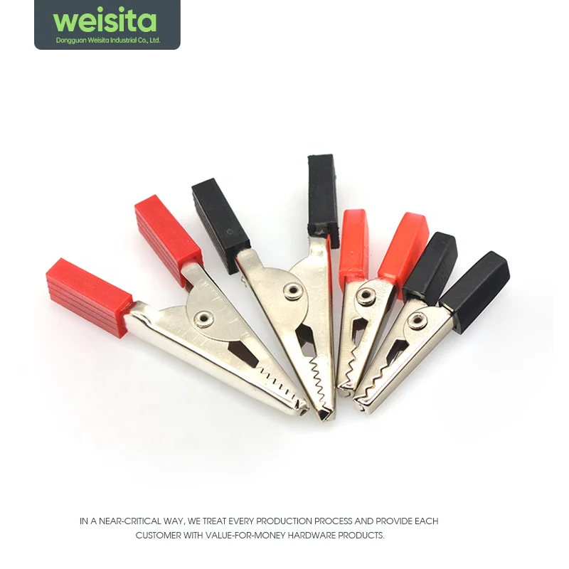 In 2020, the new metal crocodile clip electronic test mold has a full range of specifications to support custom OEM.