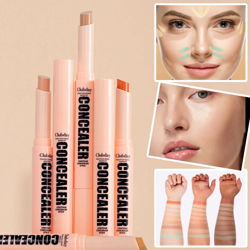 Cross border face and body popular face repair shadow natural three-dimensional matte waterproof concealer concealer stick