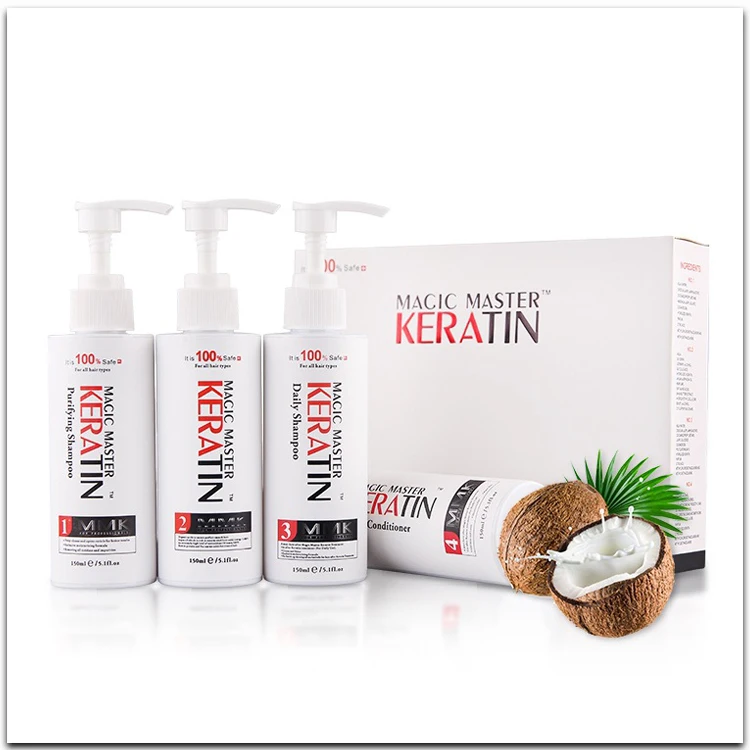 Бразильский Кератиновый белок для лечения поврежденных волос без формальдегида, 1000 мл