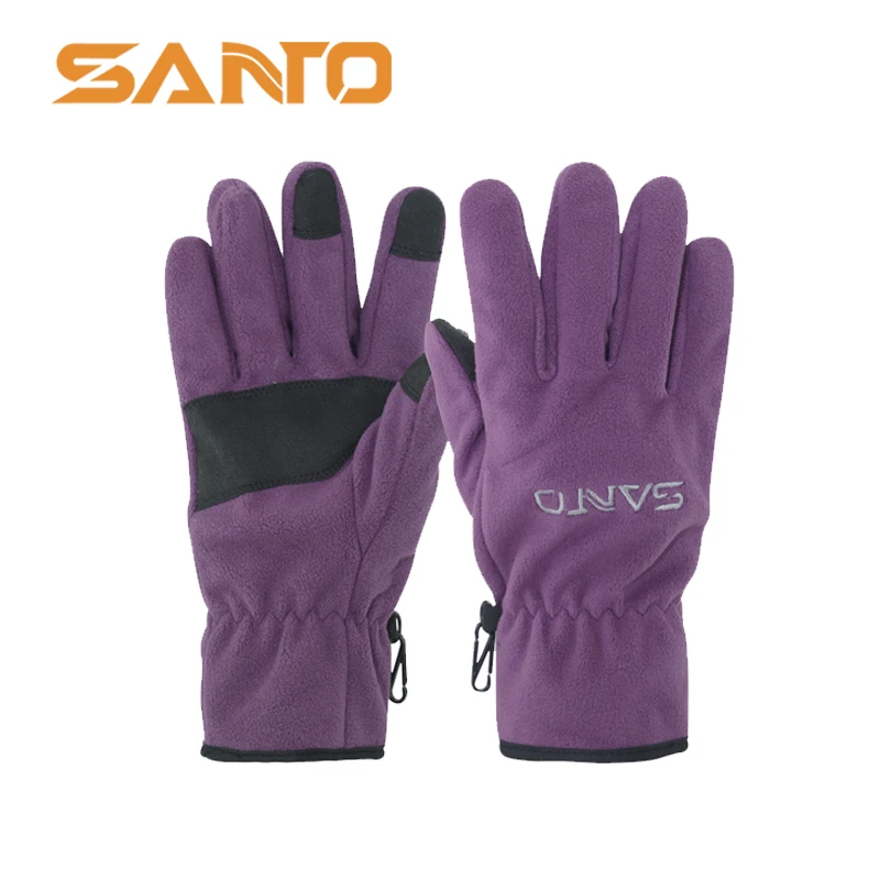  Custom Non Slip Full Finger Waterproof Ski Gloves Snow Winter Touch Screen Climbing