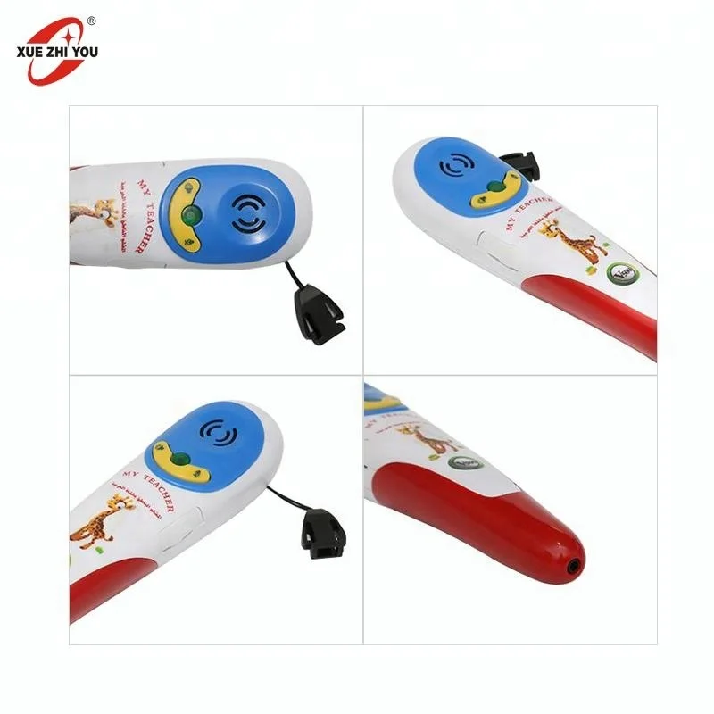 Английский говорящая ручка звуковая книга запись MP3 Play Smart Arabic Reading Pen