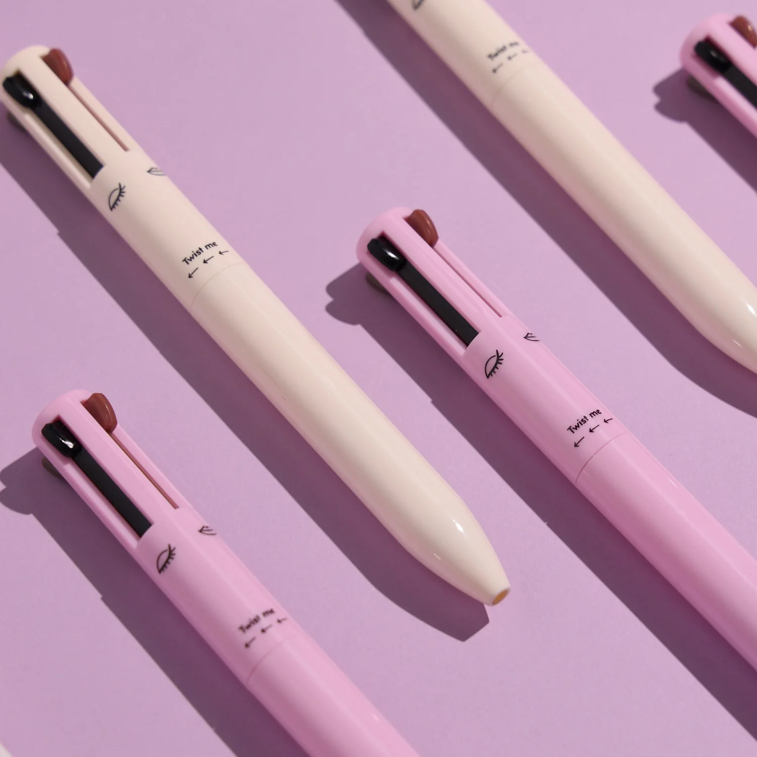 Wholesale highlighter pen long lasting 4 in 1 highlighter makeup lip gloss and highlighter ptivate label  OEM ODM