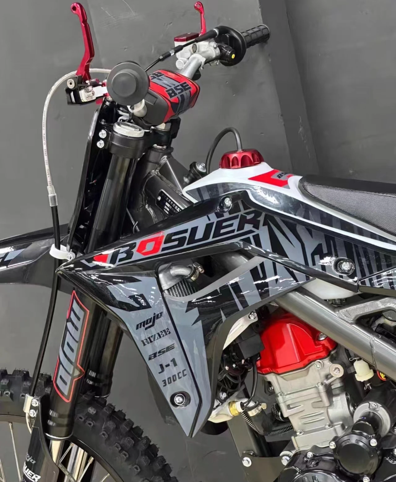 Hondas Style Dirtbike 300CC Off-Road Motorcycle Water-cooled Single Cylinder 4 Stroke Enduro Motocross Dirt Bike for Adult