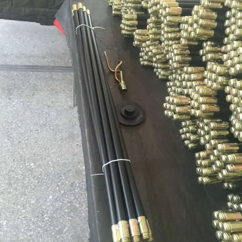 Hot Selling PP material 17MM Diameter Zinc Steel Thread 12PCS Drain Rod Kits