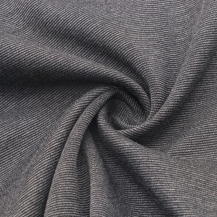 230GSM polyester spandex dyed knitted heavy stretch ponte di roma fabric for garment