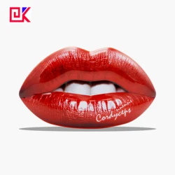 custom tin box red resolution 170 LPI printing can printed for cosmetic