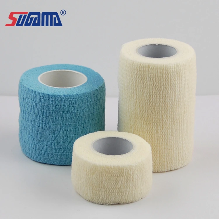 elastic adhesive medical cohesive bandage tape surgical elastic adhesive bandage