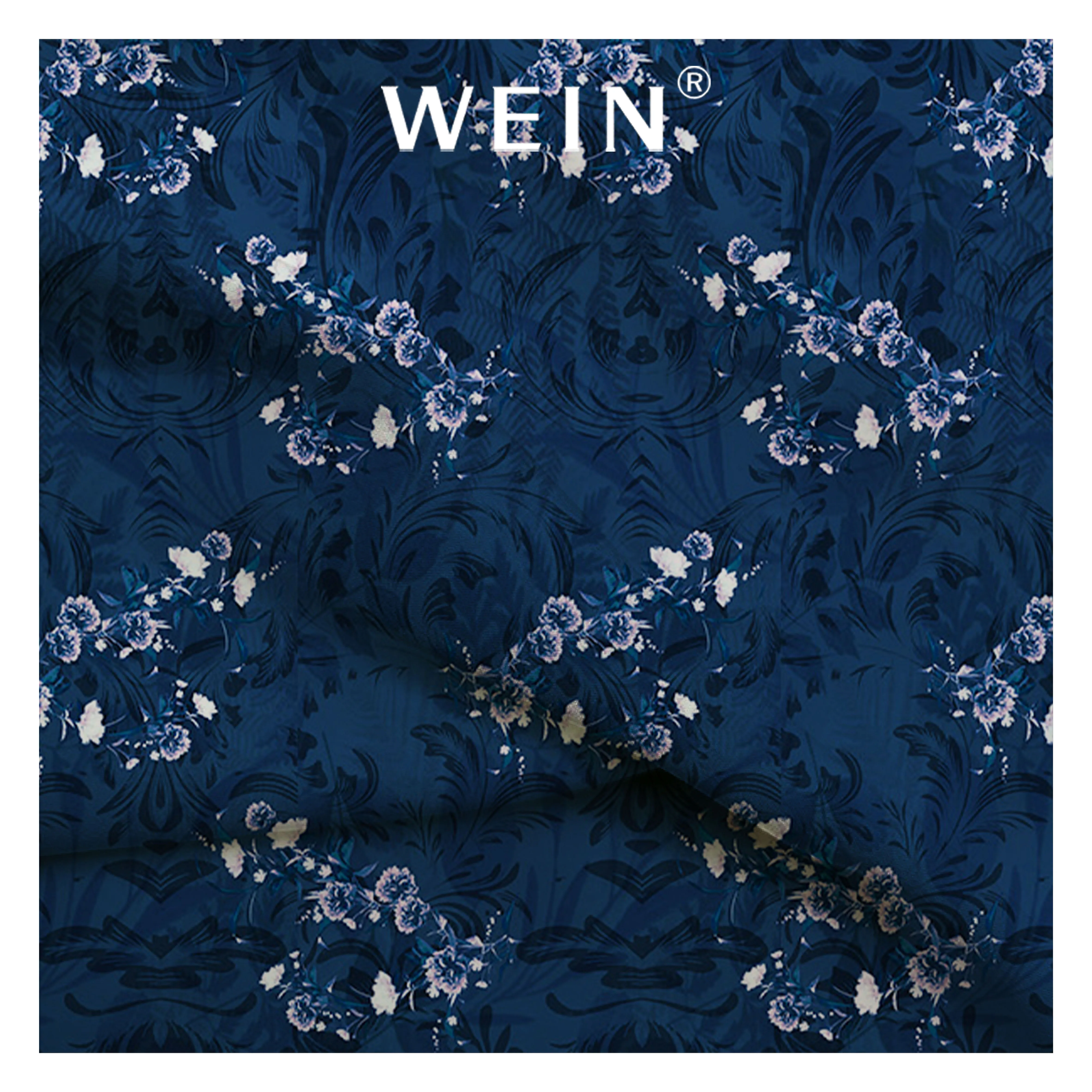WI-B10 Polyester Koshibo Crepe Fabric Custom New Garment Pattern Design Styles Digital Print For Clothing