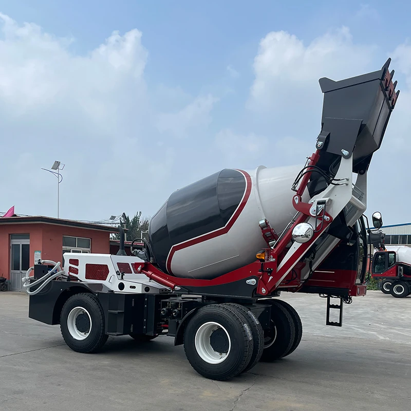 Небольшой мини-самозагрузочный Бетономешалка