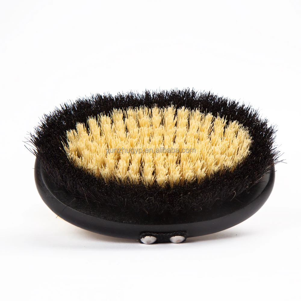 Two-color bristle bath brush, soft and hard mixed bristle bath brush, sisal bath brush